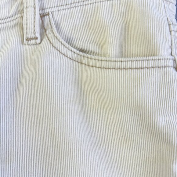 GAP Women’s Beige Bootcut Jeans Size 8L Long Stretch Cotton Blend Corduroy Pants - Picture 5 of 16